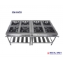 Fogão Industrial 8 Bocas Baixa Pressão Inox