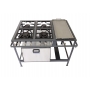Fogão Industrial 4 Bocas Baixa Pressão Com Forno e Chapa