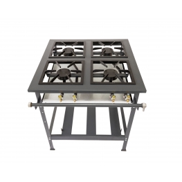 Fogão Industrial 4 Bocas Alta Pressão