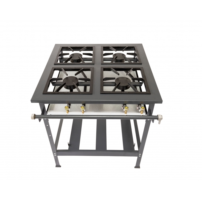 Fogão Industrial 4 Bocas Alta Pressão