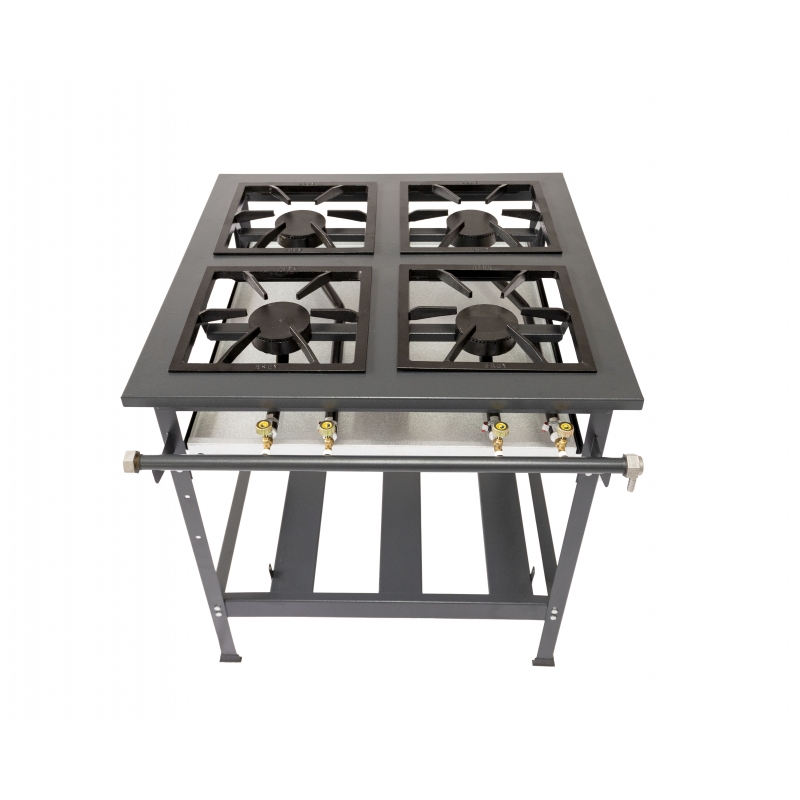 Fogão Industrial 4 Bocas Alta Pressão