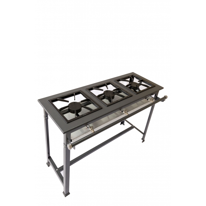 Fogão Industrial 3 Bocas Baixa Pressão