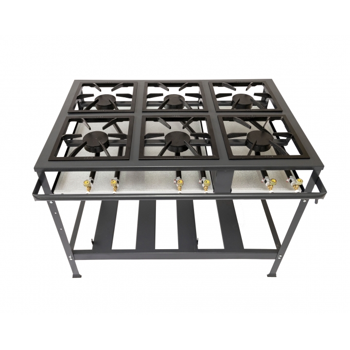 Fogão de 6 bocas AP