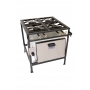 Fogão Industrial 4 Bocas Alta Pressão Com Forno