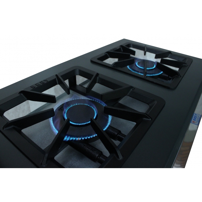 Fogão Industrial 2 Bocas Duplas Baixa Pressão